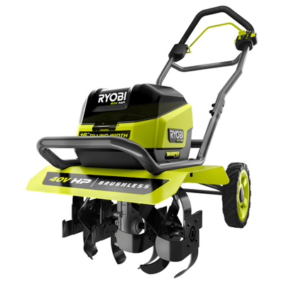 (1) RY40703VNM - 40V HP Brushless Whisper Series 16" Front Tine Tiller