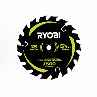 (1) A065101 - 5-1/2" 18 CARBIDE TEETH THIN KERF CIRCULAR SAW BLADE