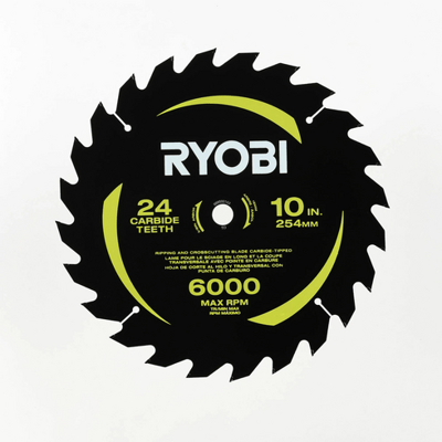 (1) A181001 - 10" 24 CARBIDE TEETH THIN KERF MITER SAW BLADE