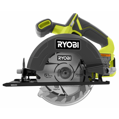 (1) PCL500 - 18V ONE+ 5-1/2" Circular Saw, (1) 18T Carbide Tipped Blade & (1) Hex Wrench