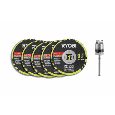 (1) 6pc. TWIST LOCK CUT-OFF WHEEL STARTER KIT